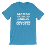 Mamas, Babies, Coyotes - Short-Sleeve Unisex T-Shirt - Light Logo