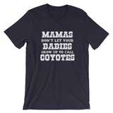 Mamas, Babies, Coyotes - Short-Sleeve Unisex T-Shirt - Light Logo