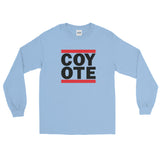 Hip Hop Coyote - Long Sleeve T-Shirt - Dark